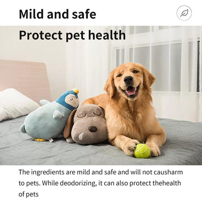 Yebang Pet Fabric Deodorizer Spray Air Clean Pet Odor Indoor Long-lasting Air Freshener Deodorizer
